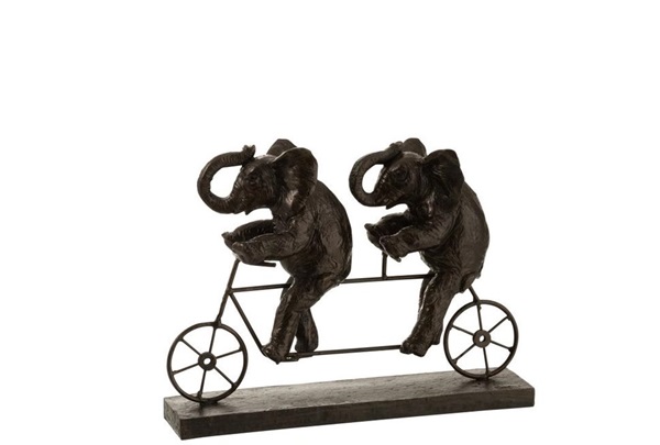 J-line olifant op fiets